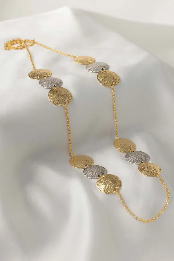 Drop Circle Necklace